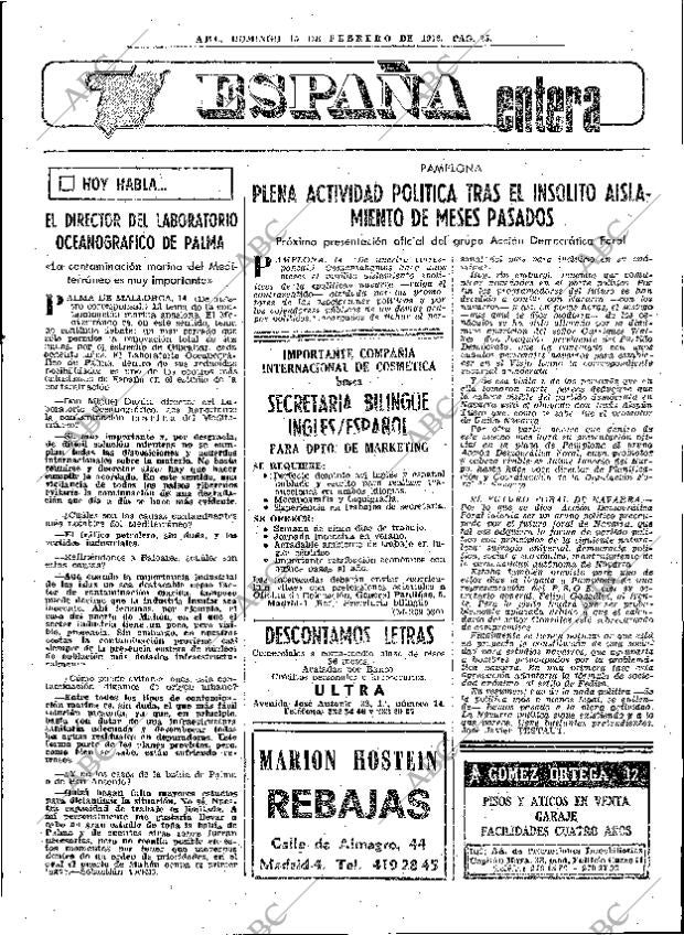 ABC MADRID 15-02-1976 página 41
