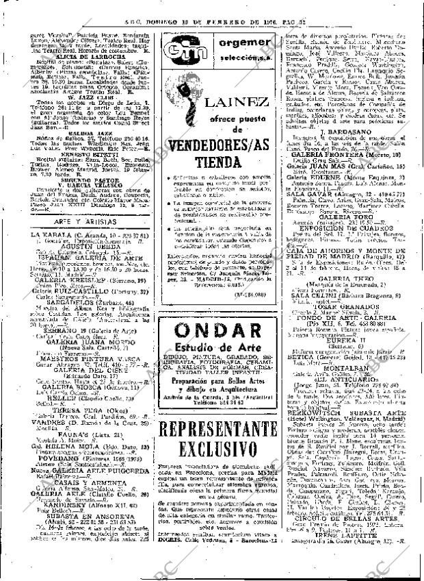ABC MADRID 15-02-1976 página 49