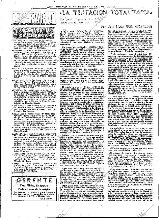 ABC MADRID 15-02-1976 página 51