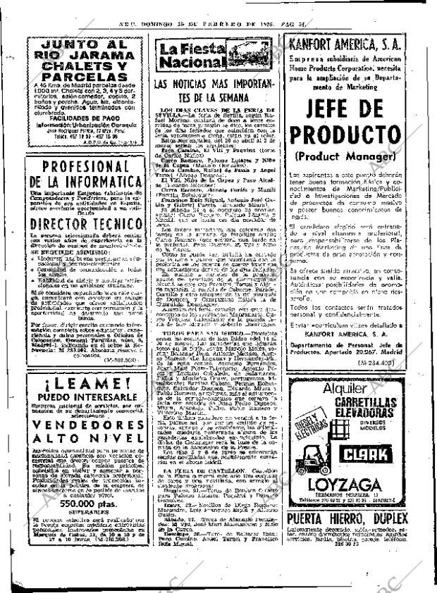 ABC MADRID 15-02-1976 página 72