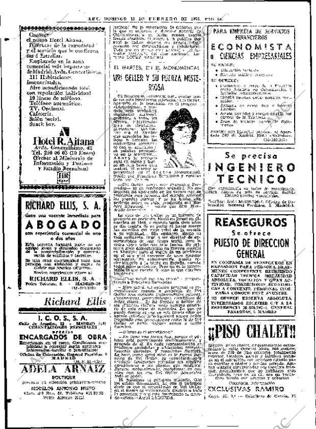 ABC MADRID 15-02-1976 página 80
