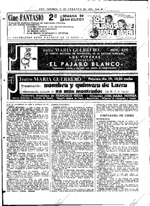 ABC MADRID 15-02-1976 página 82