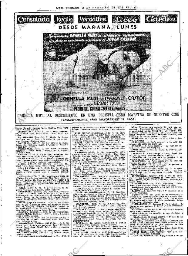 ABC MADRID 15-02-1976 página 83