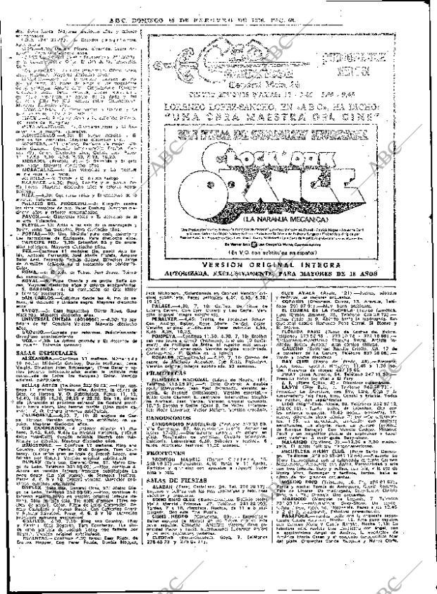 ABC MADRID 15-02-1976 página 84