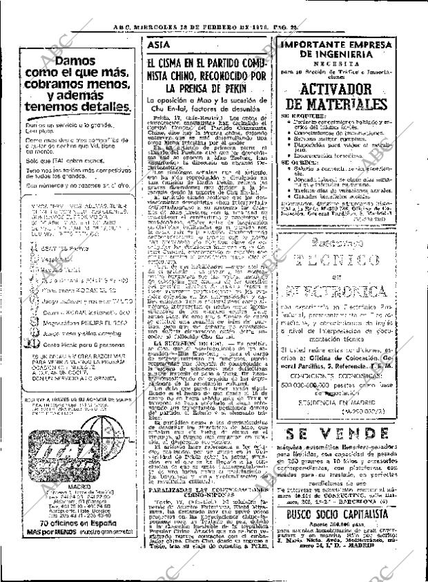 ABC MADRID 18-02-1976 página 36