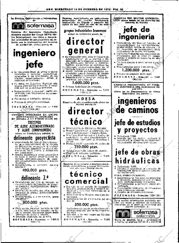 ABC MADRID 18-02-1976 página 42