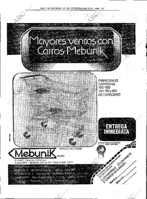ABC MADRID 18-02-1976 página 70