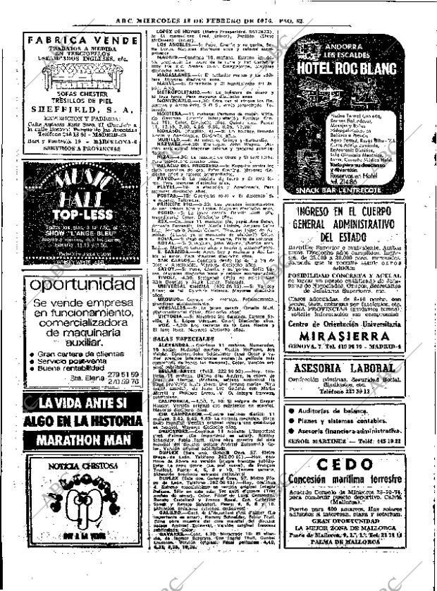 ABC MADRID 18-02-1976 página 76