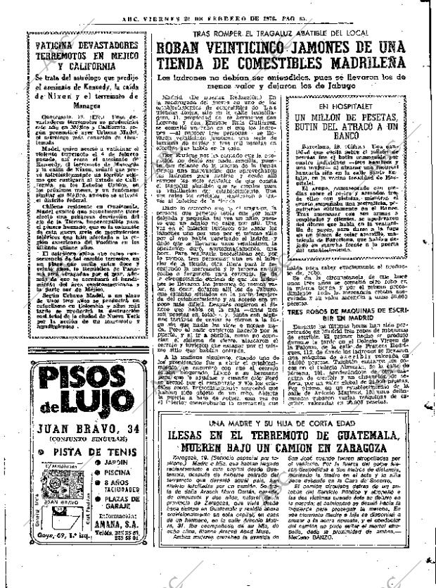 ABC MADRID 20-02-1976 página 65