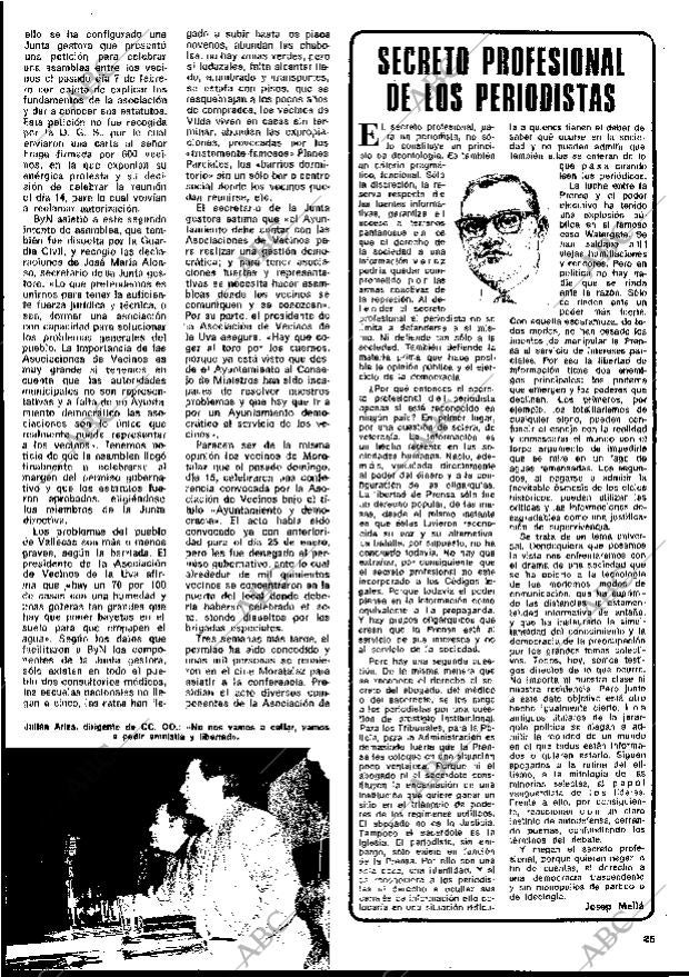 BLANCO Y NEGRO MADRID 21-02-1976 página 25