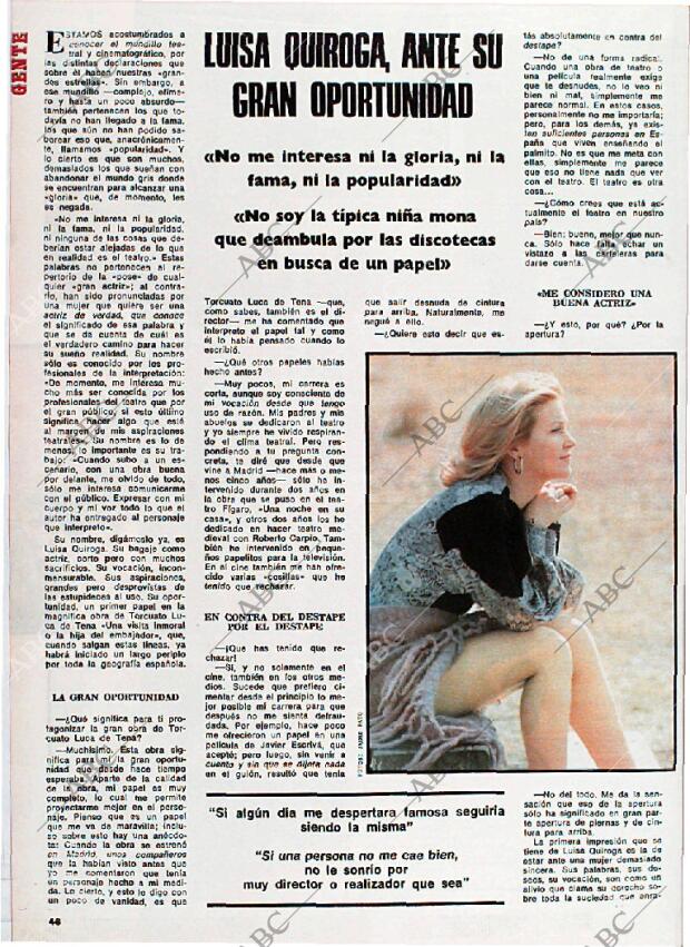 BLANCO Y NEGRO MADRID 21-02-1976 página 48