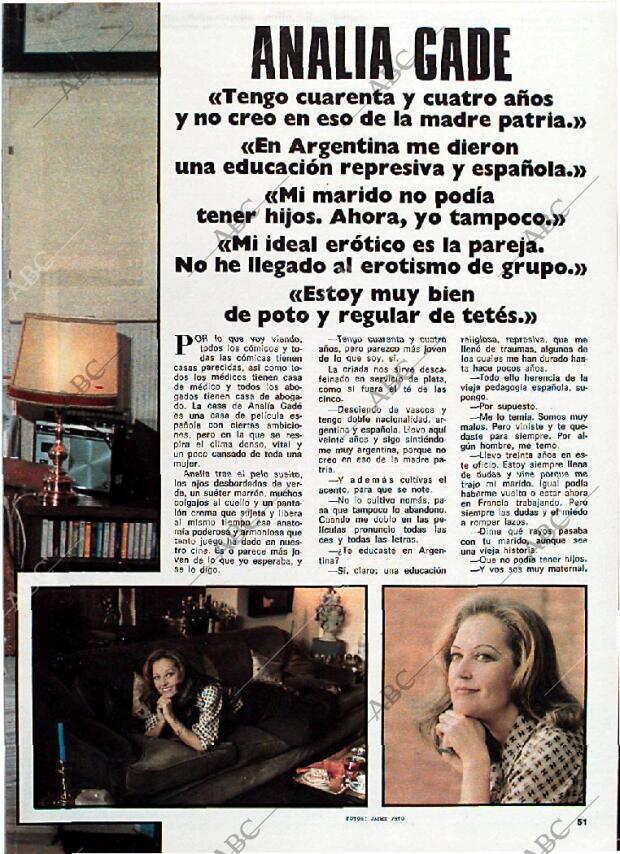 BLANCO Y NEGRO MADRID 21-02-1976 página 51