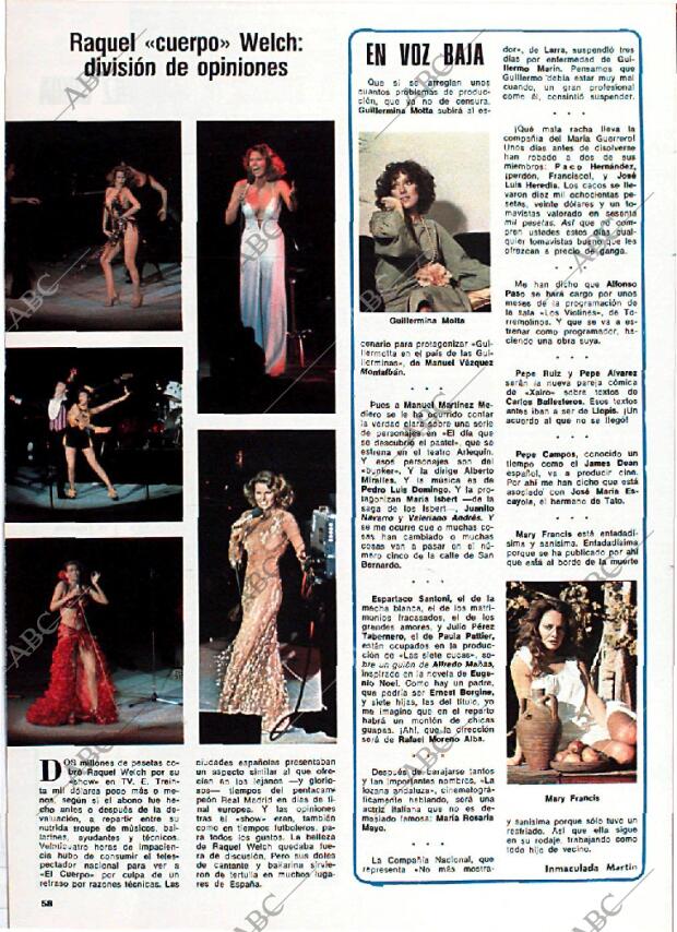 BLANCO Y NEGRO MADRID 21-02-1976 página 58