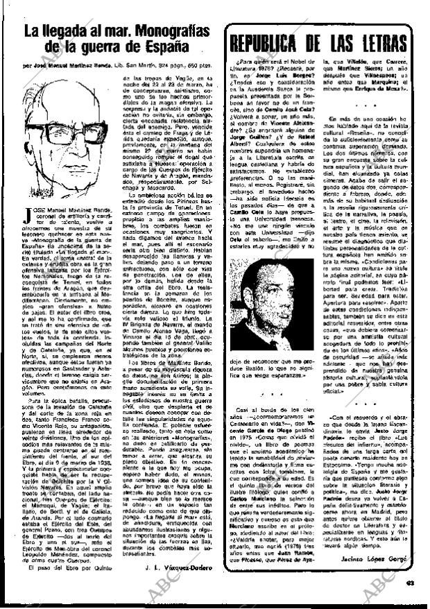 BLANCO Y NEGRO MADRID 21-02-1976 página 63