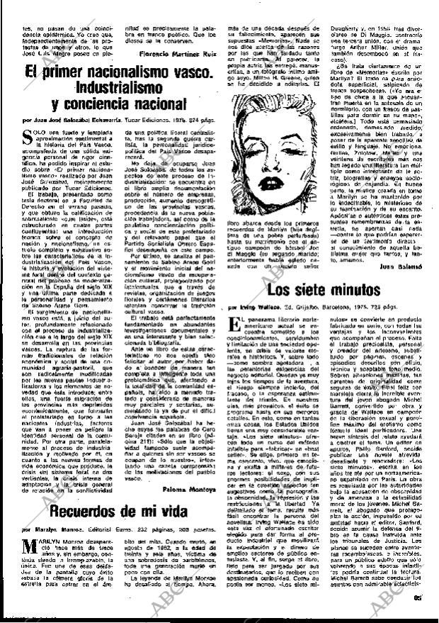 BLANCO Y NEGRO MADRID 21-02-1976 página 65