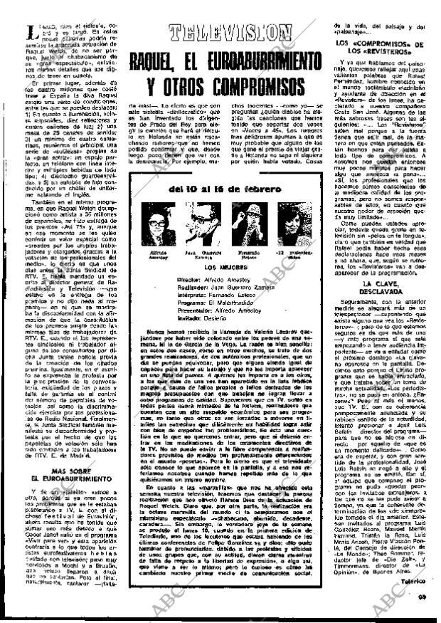 BLANCO Y NEGRO MADRID 21-02-1976 página 69