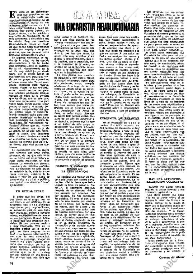 BLANCO Y NEGRO MADRID 21-02-1976 página 74