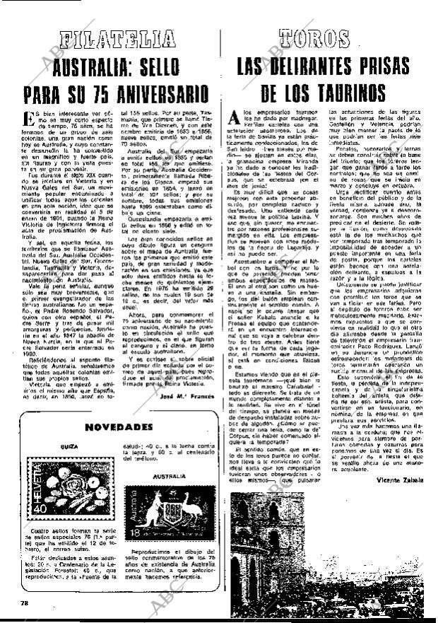 BLANCO Y NEGRO MADRID 21-02-1976 página 78