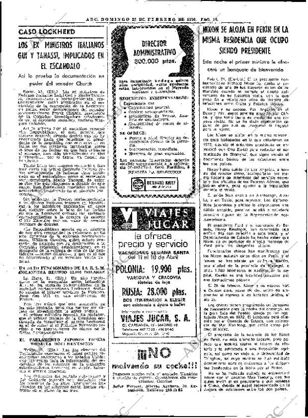 ABC MADRID 22-02-1976 página 32