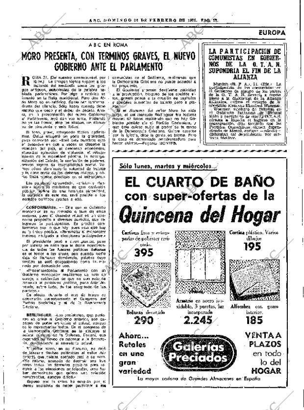 ABC MADRID 22-02-1976 página 33