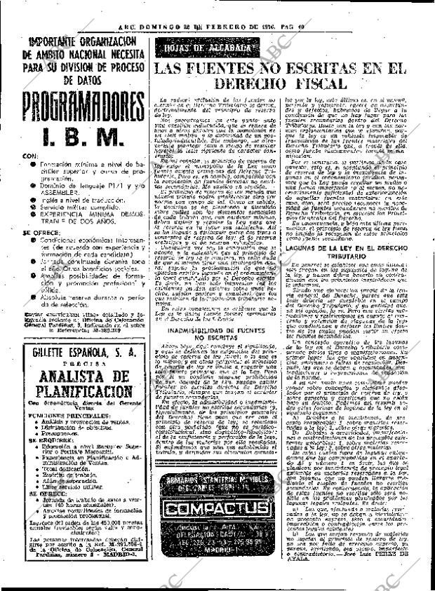 ABC MADRID 22-02-1976 página 56