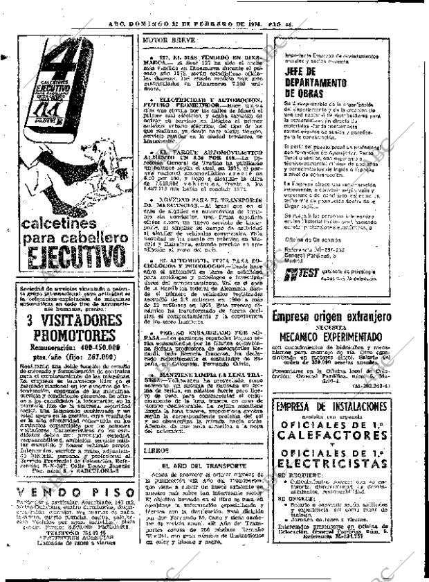 ABC MADRID 22-02-1976 página 62