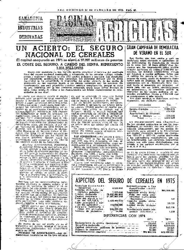 ABC MADRID 22-02-1976 página 63