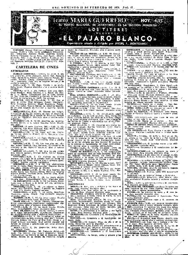 ABC MADRID 22-02-1976 página 83