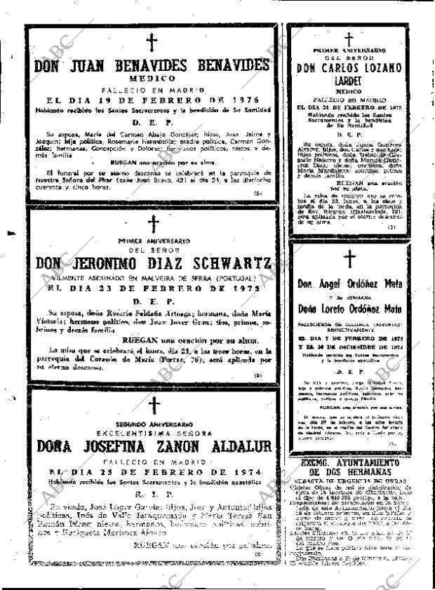 ABC MADRID 22-02-1976 página 98