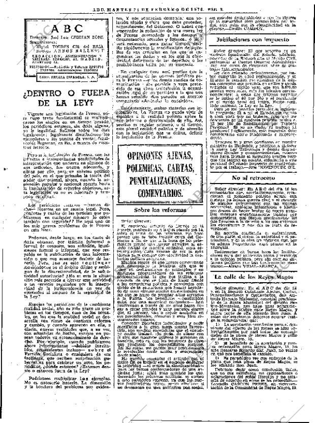 ABC MADRID 24-02-1976 página 13