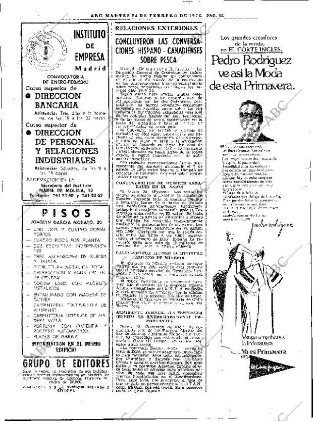 ABC MADRID 24-02-1976 página 26