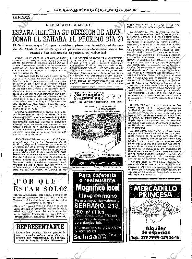 ABC MADRID 24-02-1976 página 28