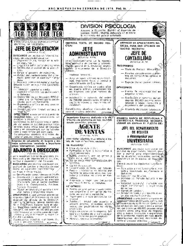 ABC MADRID 24-02-1976 página 38
