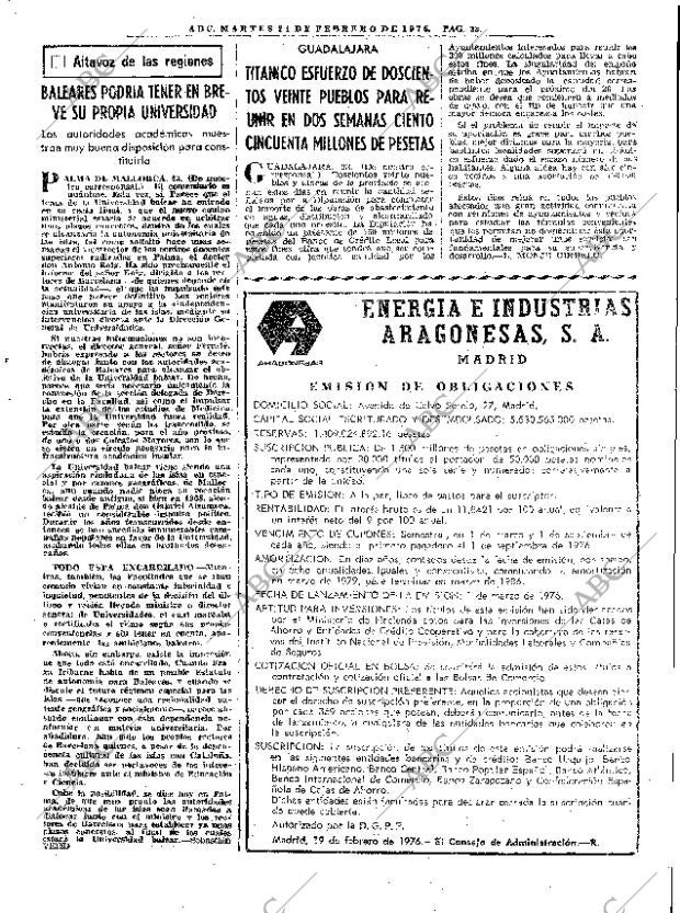 ABC MADRID 24-02-1976 página 43