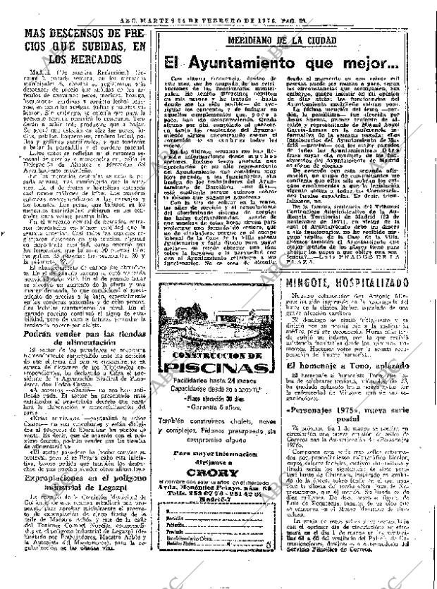 ABC MADRID 24-02-1976 página 49