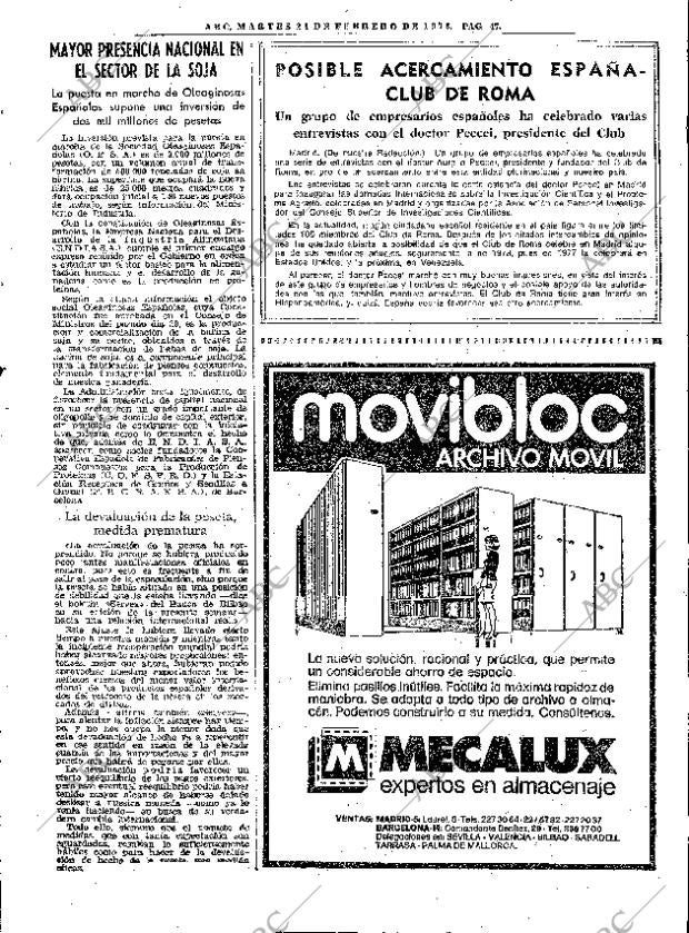 ABC MADRID 24-02-1976 página 57
