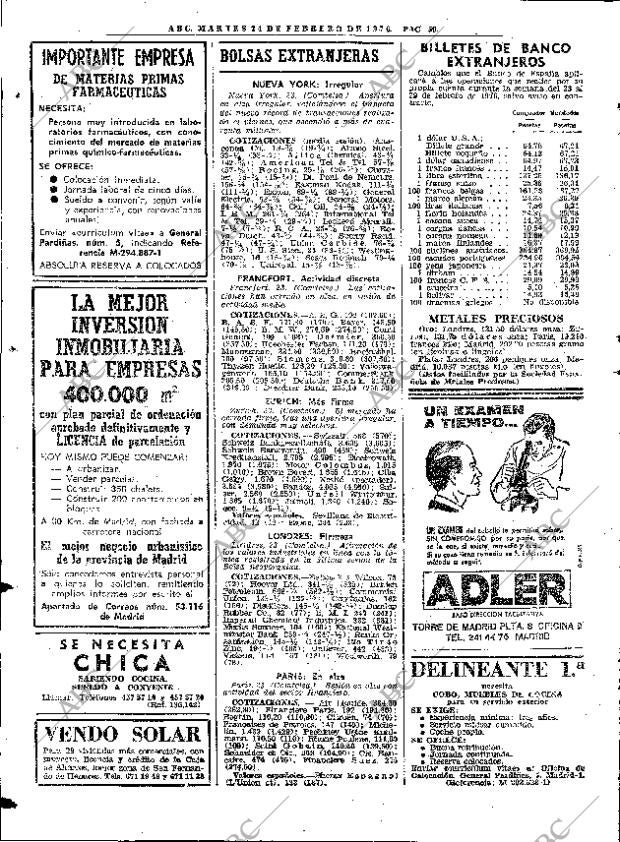 ABC MADRID 24-02-1976 página 60