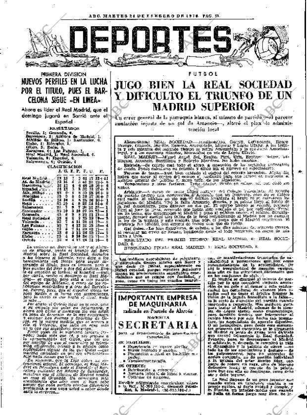 ABC MADRID 24-02-1976 página 61