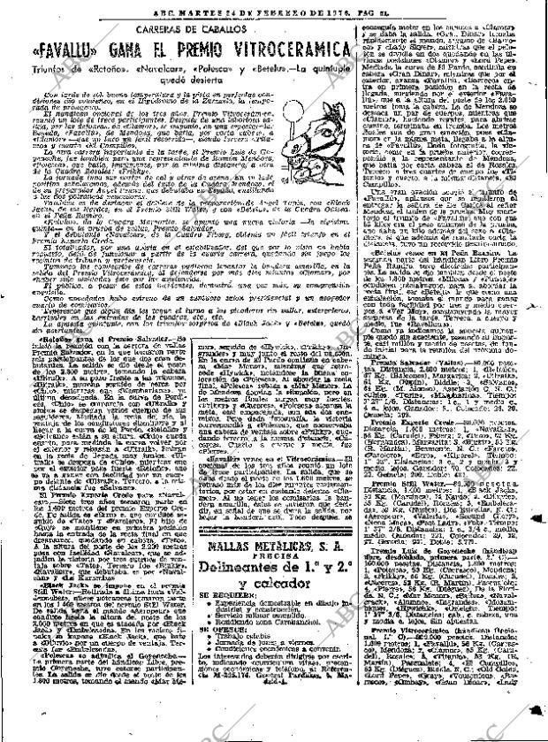 ABC MADRID 24-02-1976 página 71