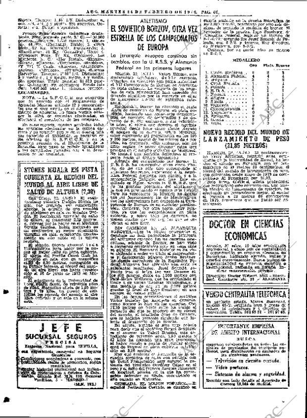 ABC MADRID 24-02-1976 página 72