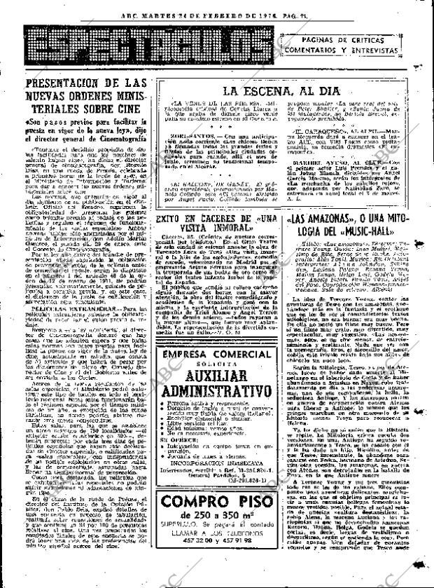 ABC MADRID 24-02-1976 página 81