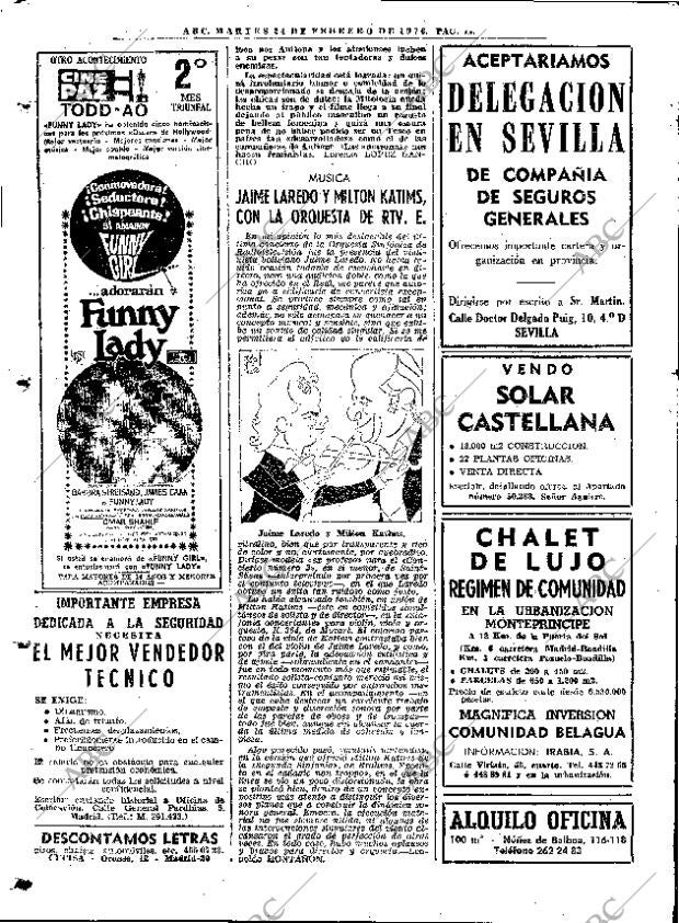 ABC MADRID 24-02-1976 página 82