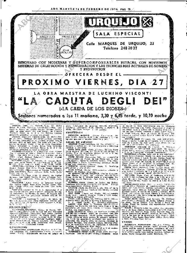ABC MADRID 24-02-1976 página 88