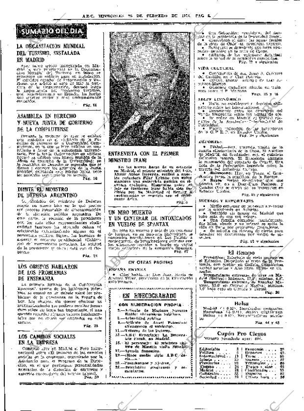 ABC MADRID 25-02-1976 página 14