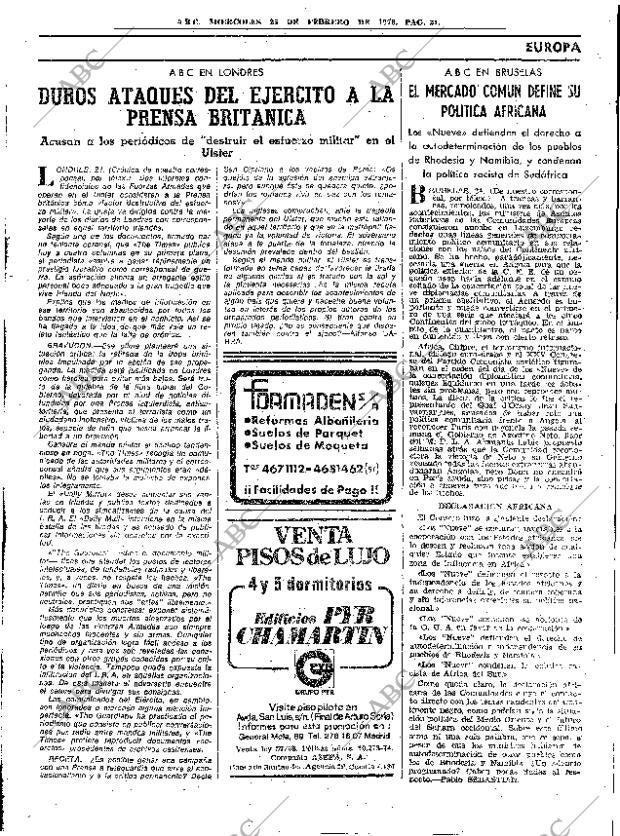 ABC MADRID 25-02-1976 página 33