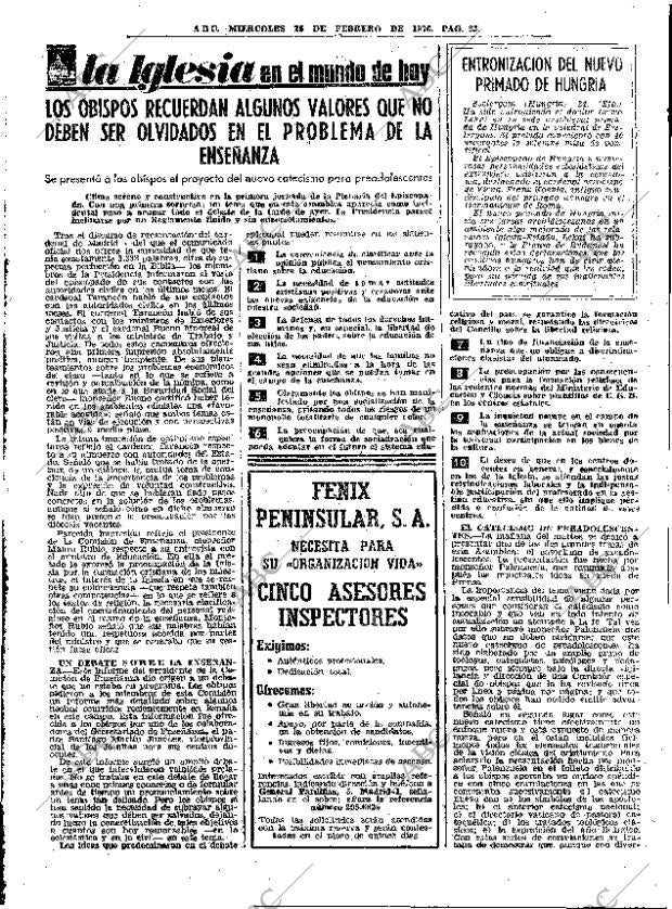 ABC MADRID 25-02-1976 página 37