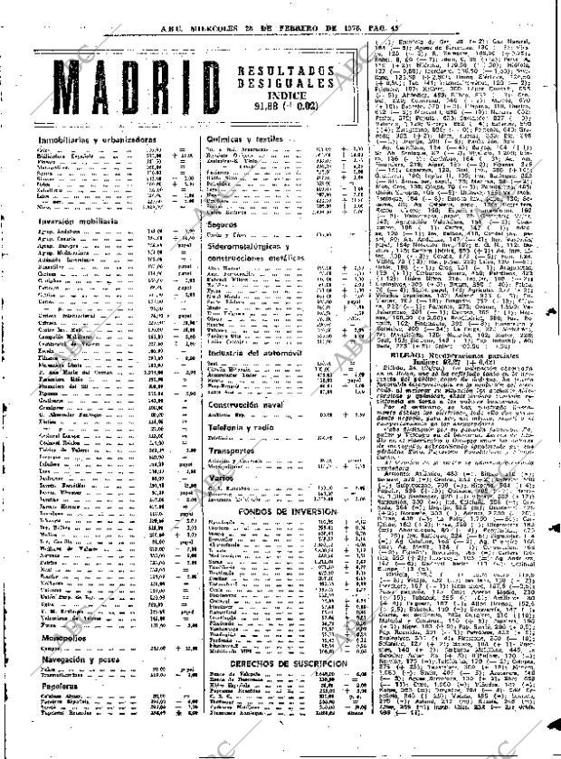 ABC MADRID 25-02-1976 página 57