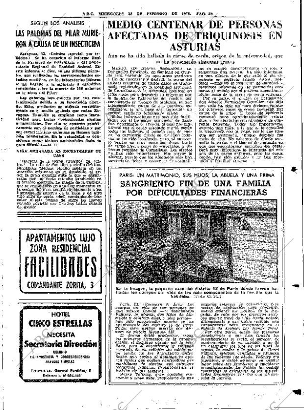 ABC MADRID 25-02-1976 página 71