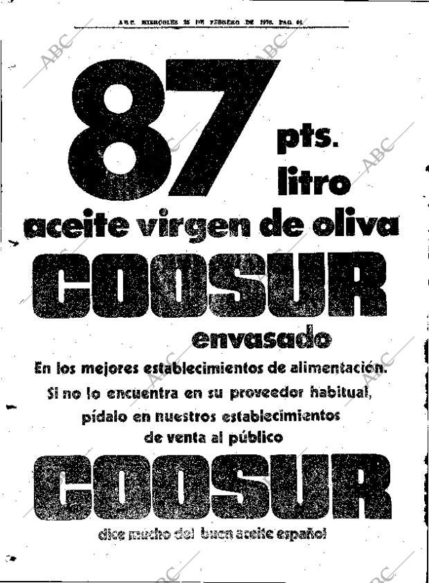 ABC MADRID 25-02-1976 página 76