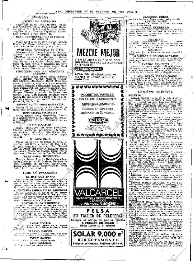 ABC MADRID 25-02-1976 página 78